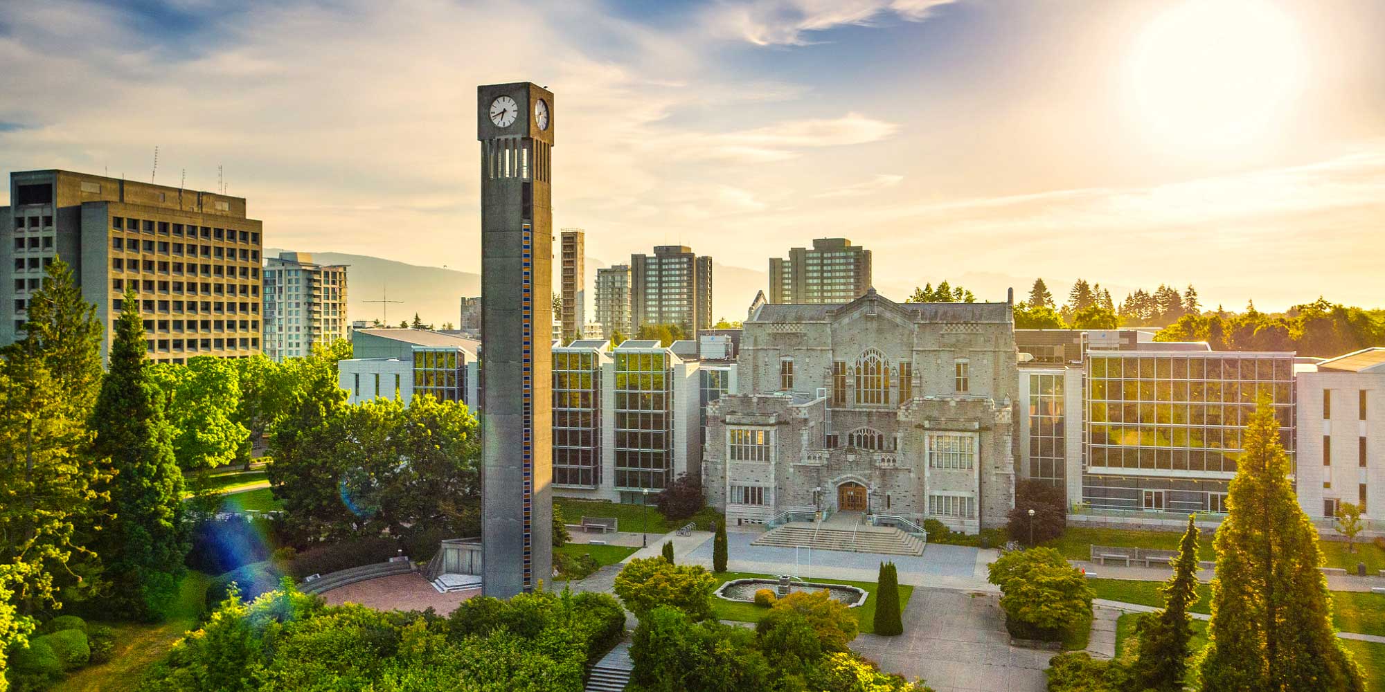 The UBC Vancouver campus, where Learn4Less runs in-person calculus sessions.